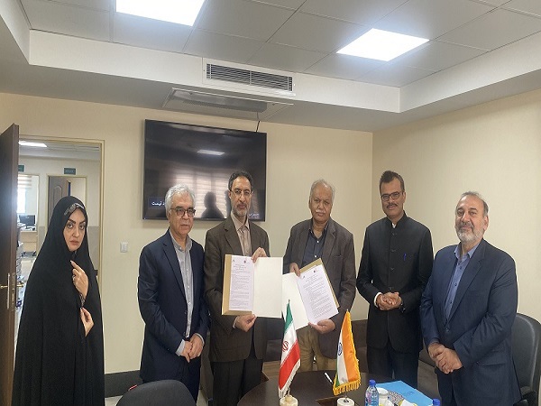 امضای تفاهم نامه همکاری های آموزشی_پژوهشی میان دانشگاه تربیت مدرس با دانشگاه دهلی هند