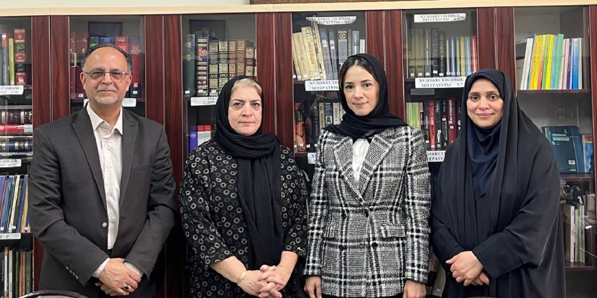 برگزاری نشست مشترک گروه زبان روسی دانشگاه تربیت مدرس با مؤسسه همکاری های روسیه 