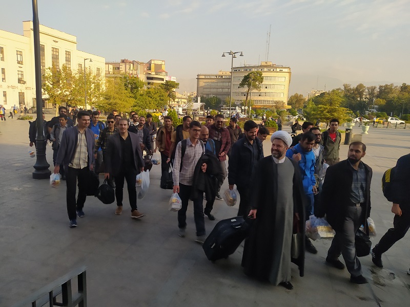 آغاز نخستین اردوی فرهنگی زیارتی دانشجویان نو ورود دانشگاه تربیت مدرس