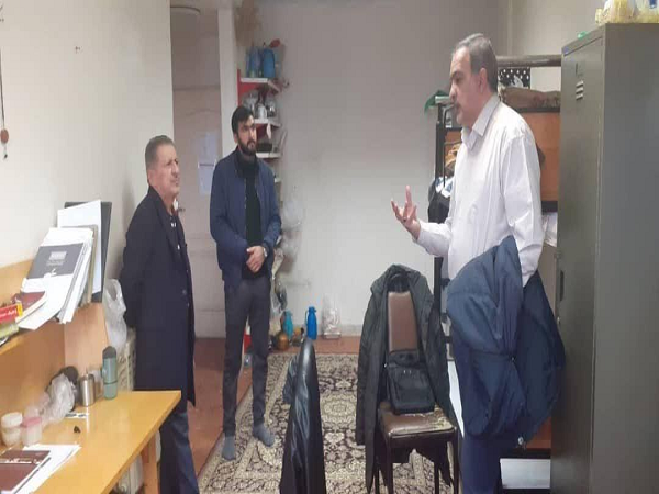 بازدید رئیس دانشکده کشاورزی از خوابگاه های دانشجویی